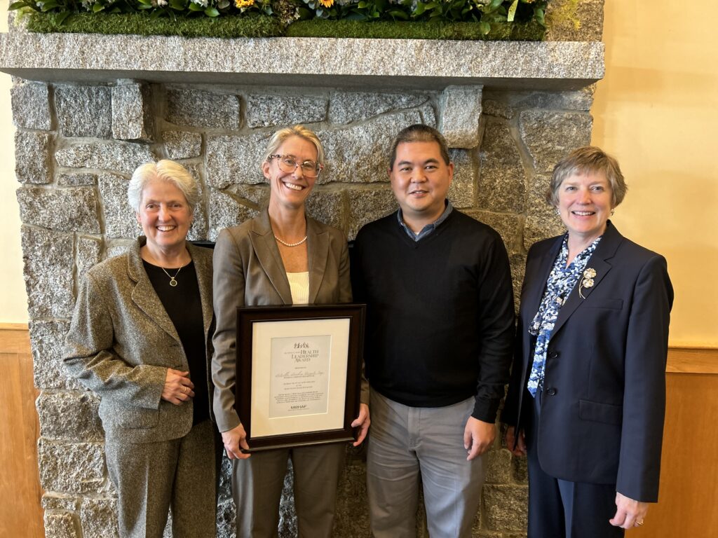 Dr. Wendy J. Wolf Health Leadership Award Maine Health Access Foundation